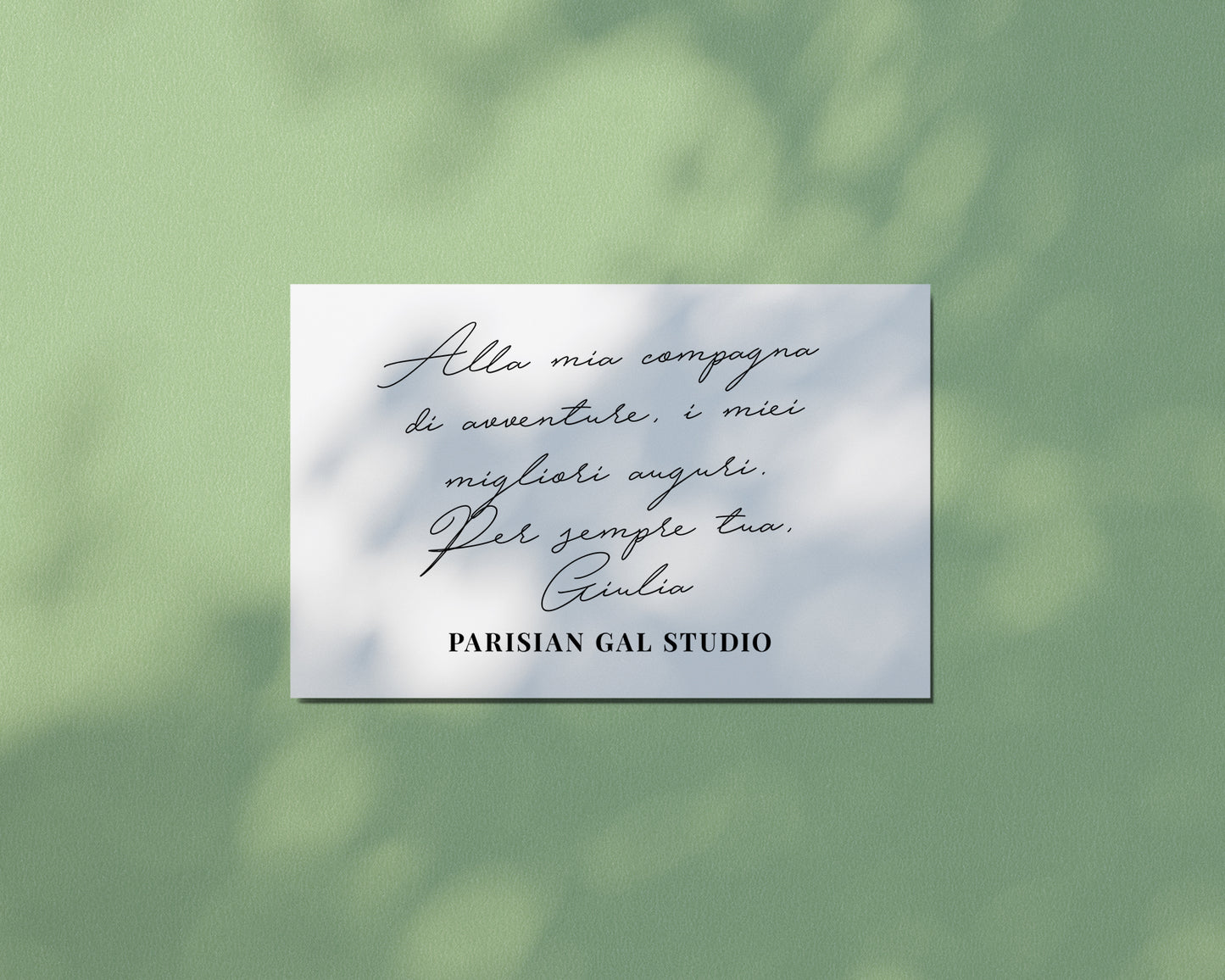 GIFT BOX + BIGLIETTO DI AUGURI